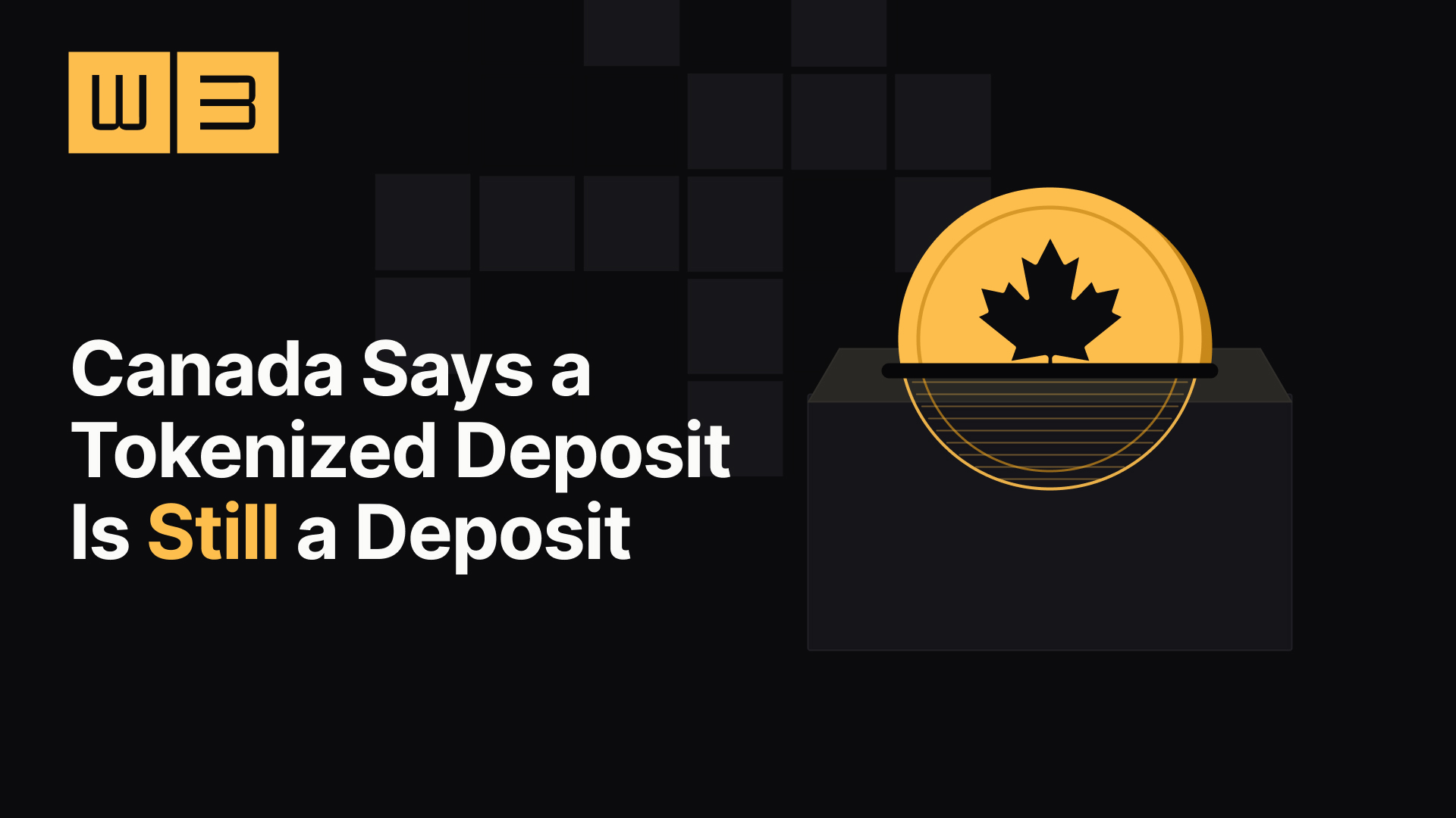 Tokenized deposit